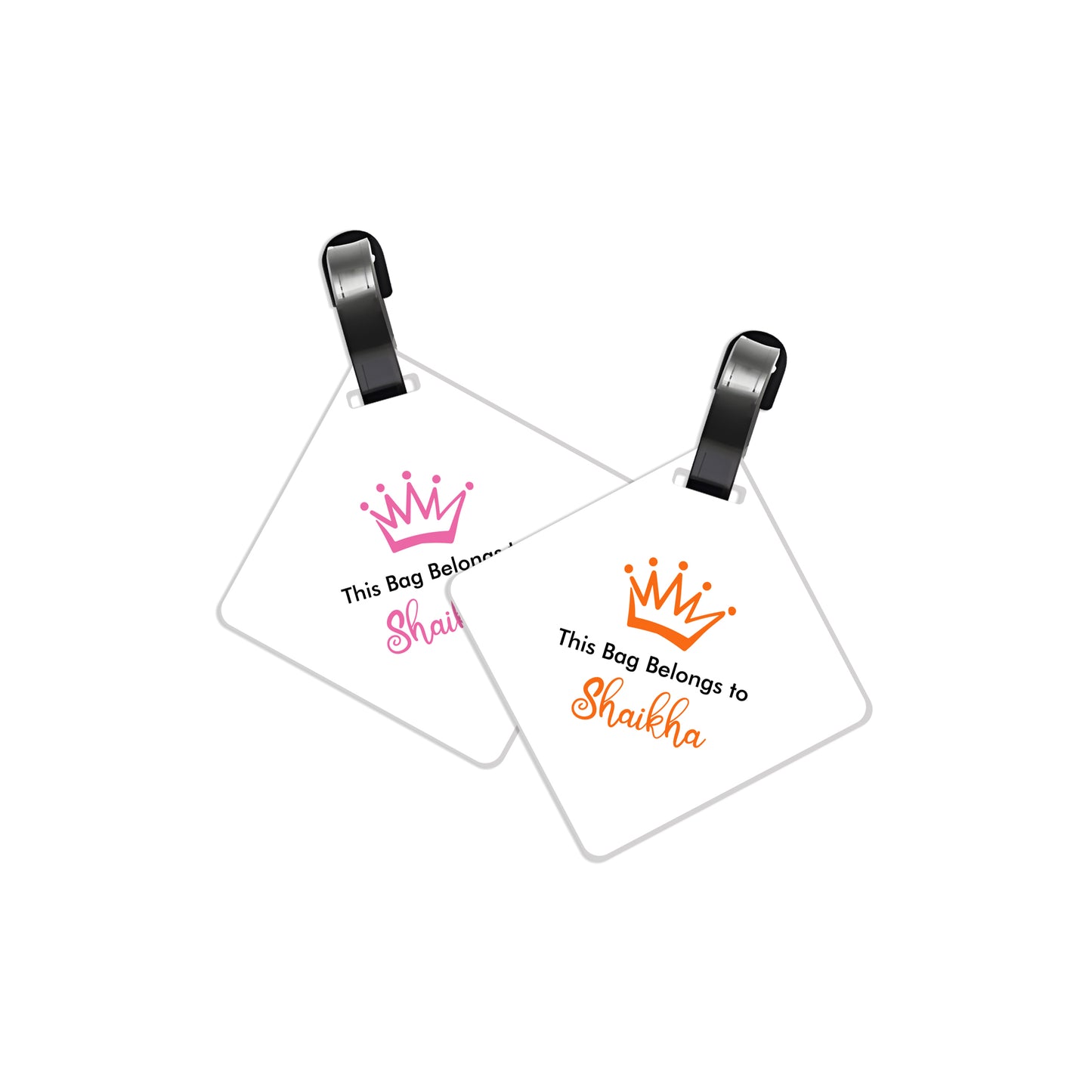 Crown Travel Tags D08