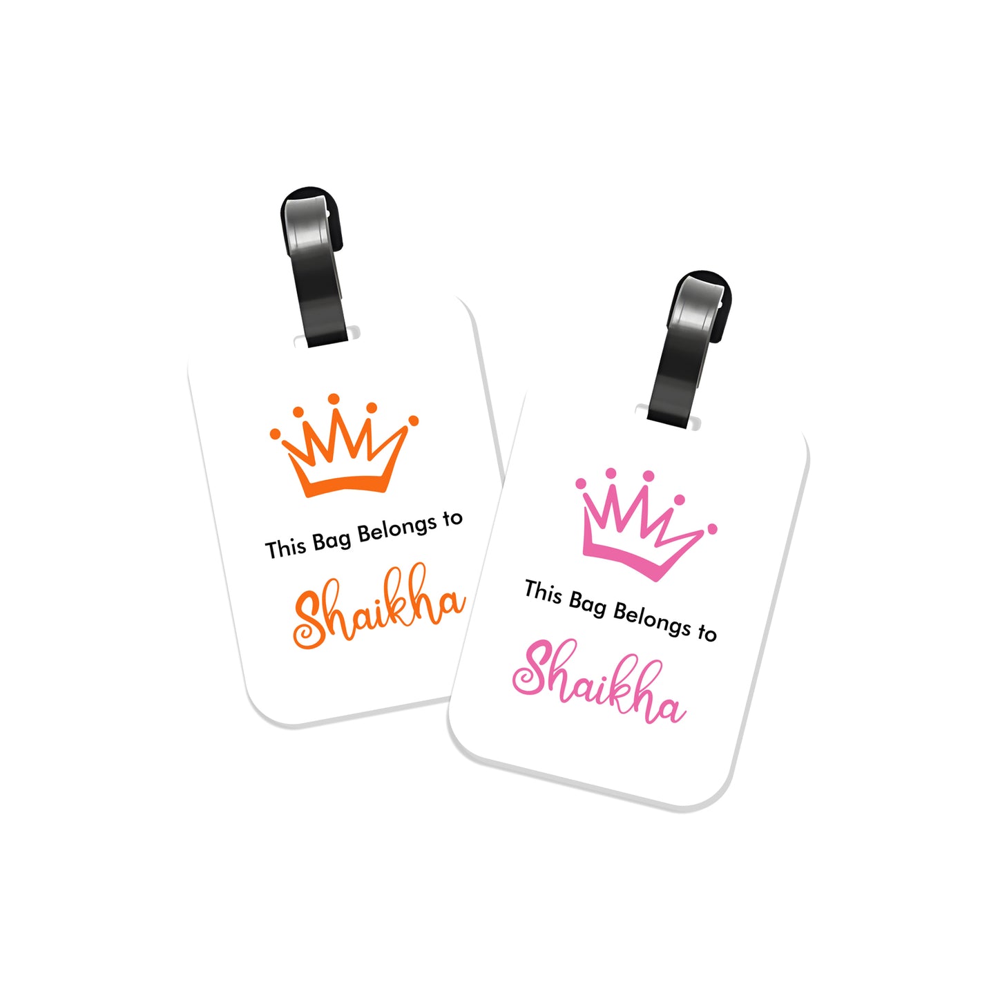 Crown Travel Tags D08