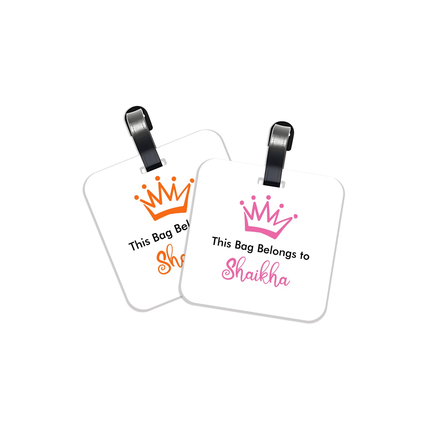 Crown Travel Tags D08