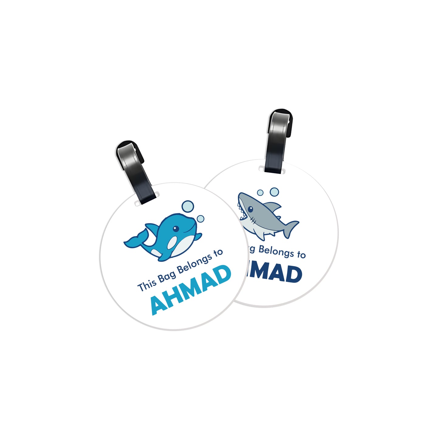 Shark Travel Tags D10