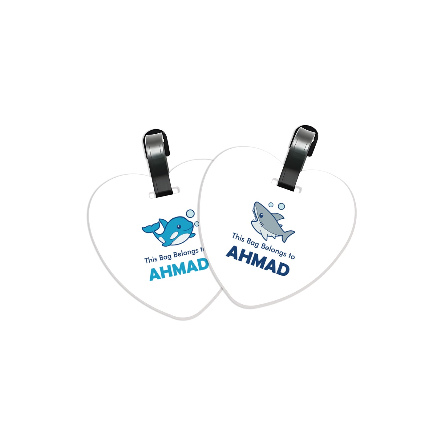 Shark Travel Tags D10