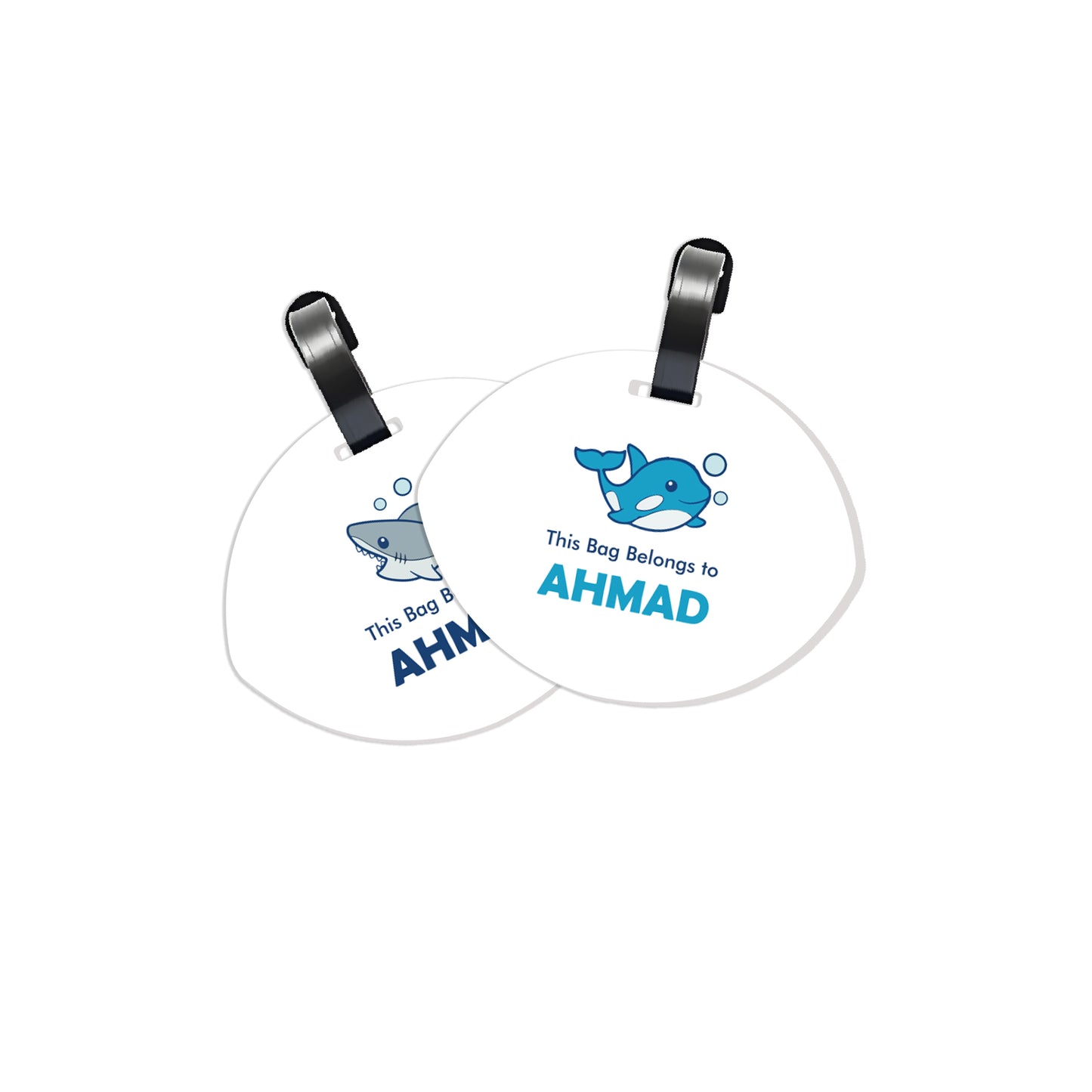 Shark Travel Tags D10