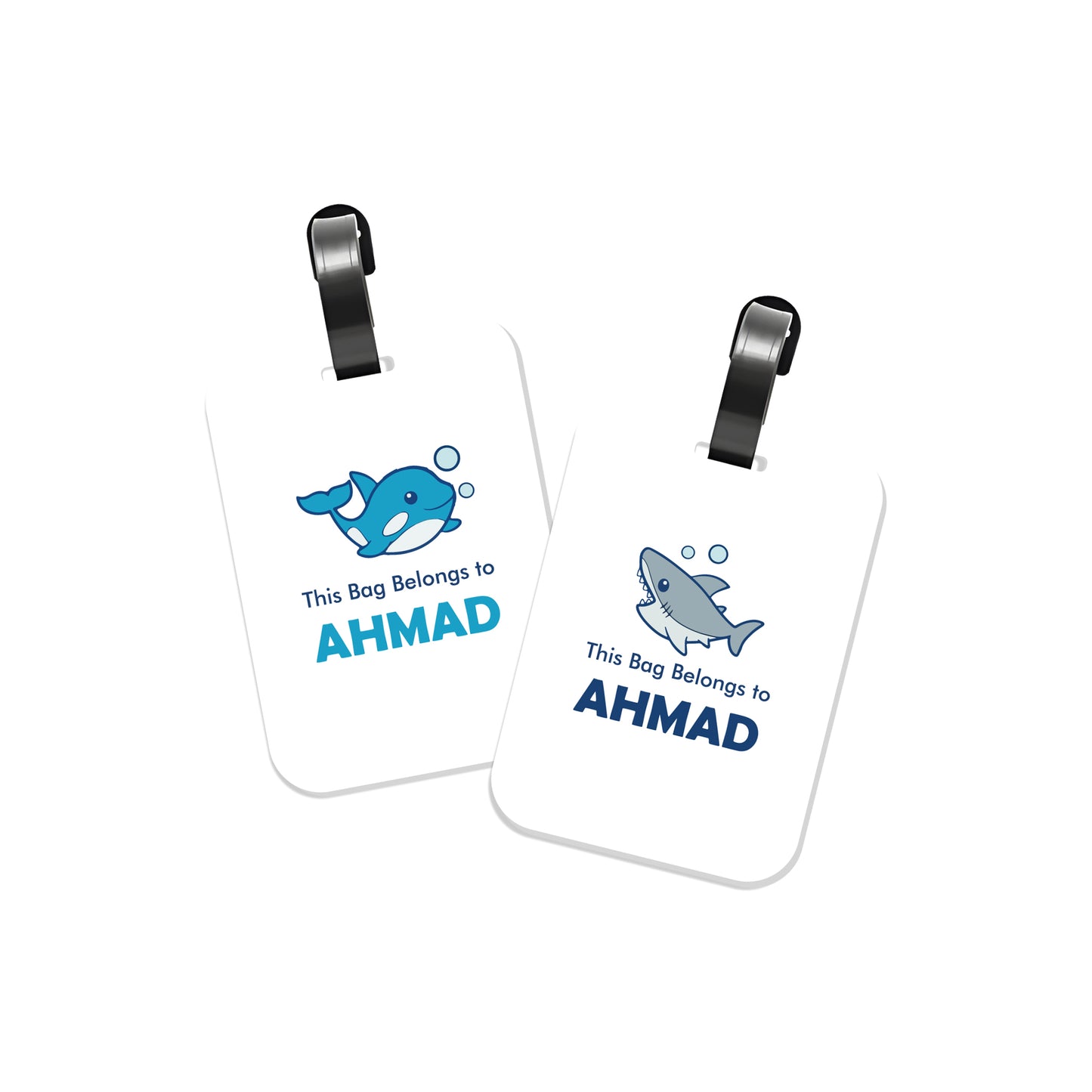 Shark Travel Tags D10