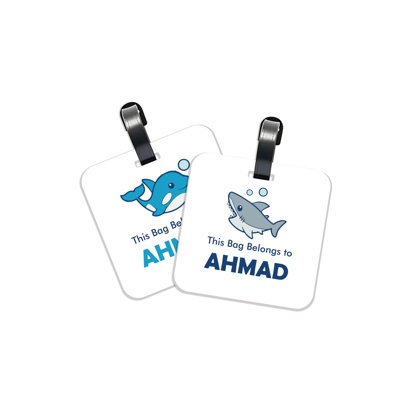Shark Travel Tags D10