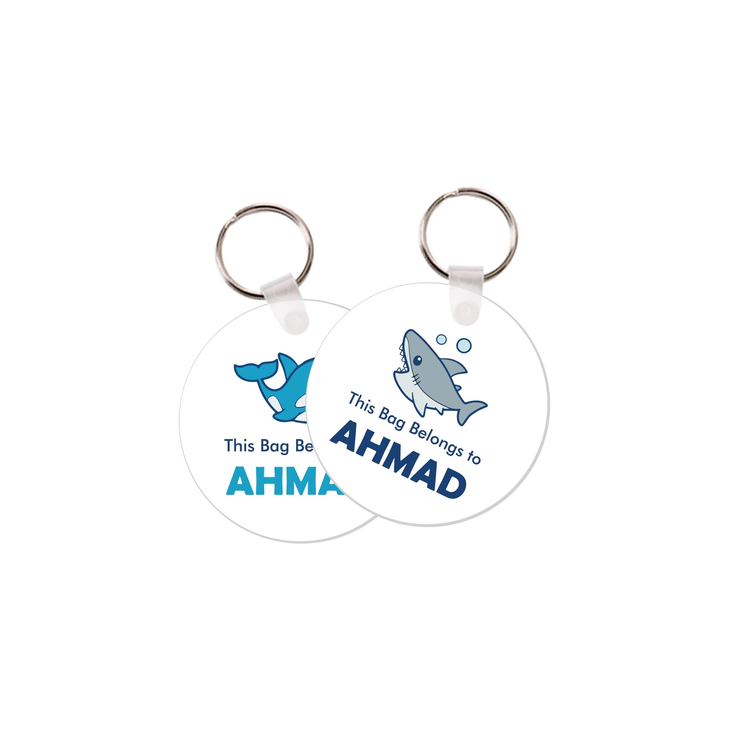 Shark Travel Tags D10