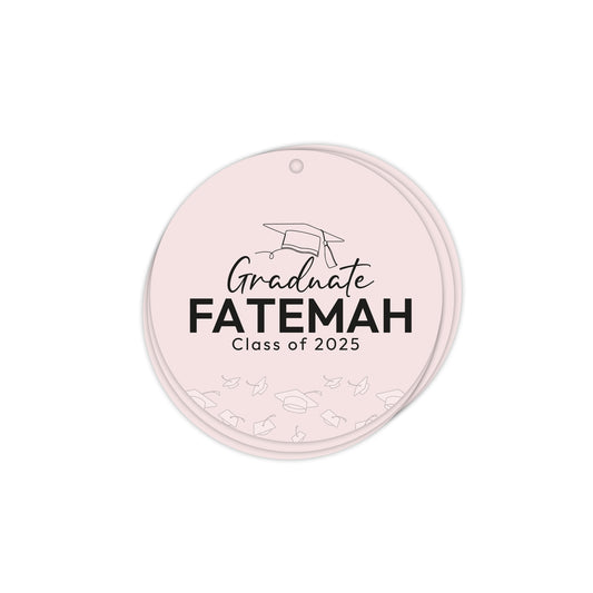 Circle Graduation Cards / Stickers D01
