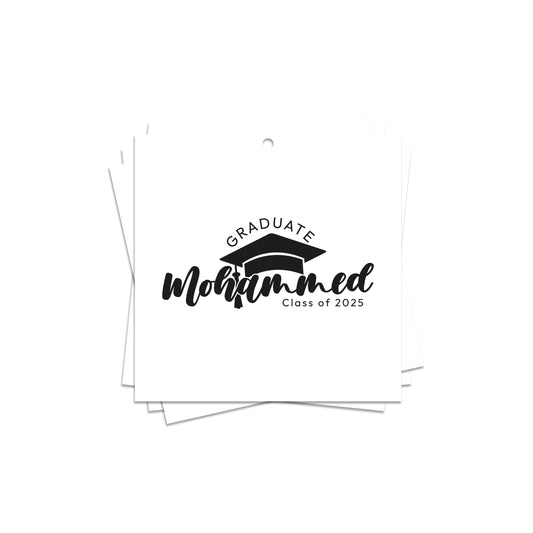 Square Graduation Cards / Stickers D03