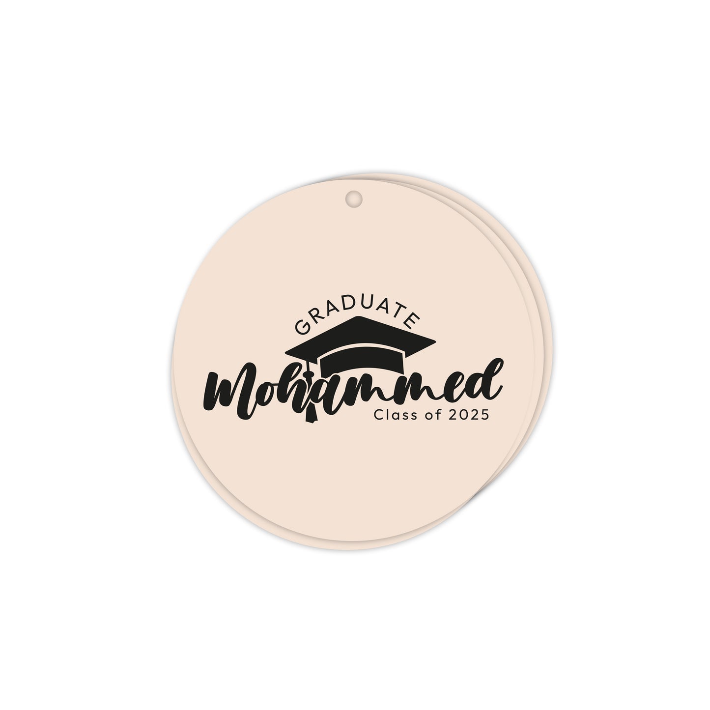 Circle Graduation Cards / Stickers D03