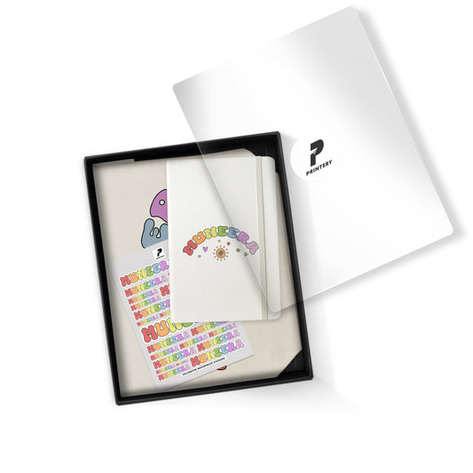 Tote bag, Notebook & Sticker Gift Set D683