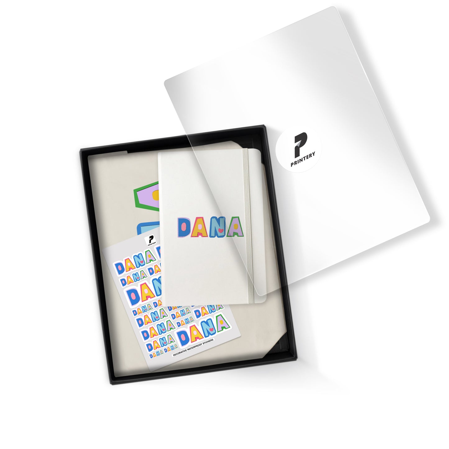 Tote bag, Notebook & Sticker Gift Set D684