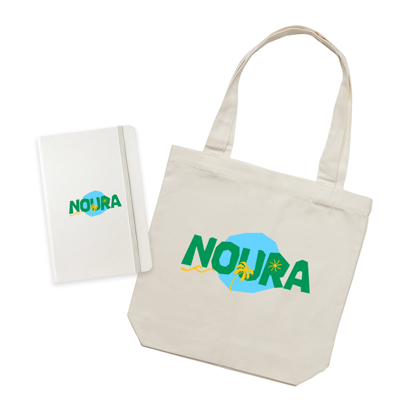 Tote bag & Notebook Gift Set D686