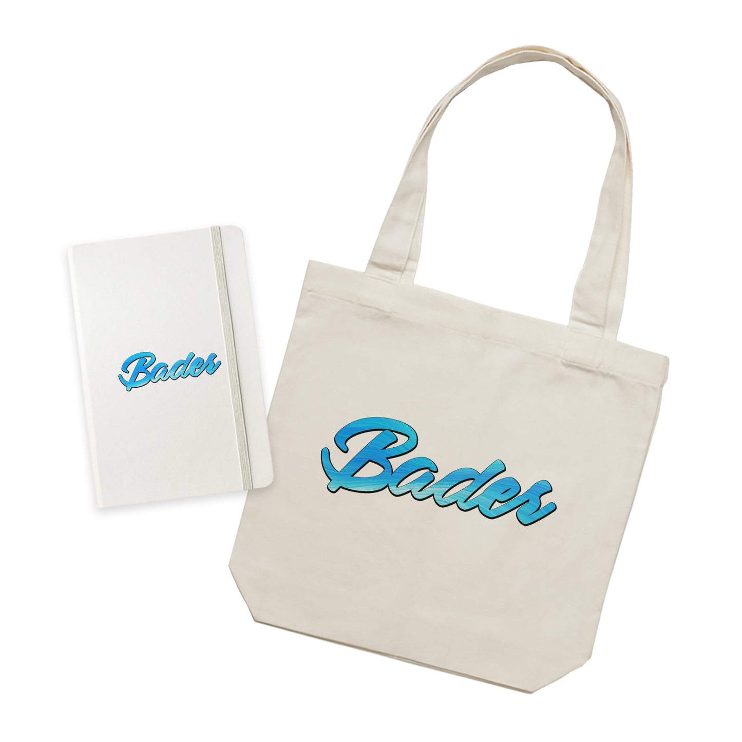 Tote bag & Notebook Gift Set D690