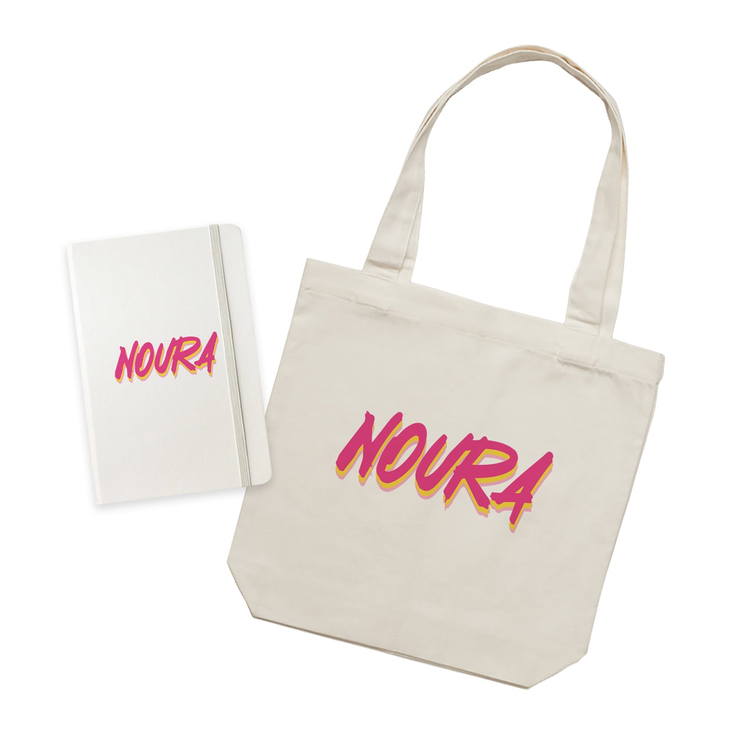 Tote bag & Notebook Gift Set D693