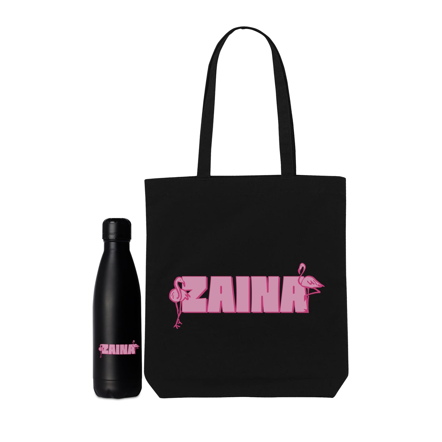 Tote bag & Bottle Gift Set D697