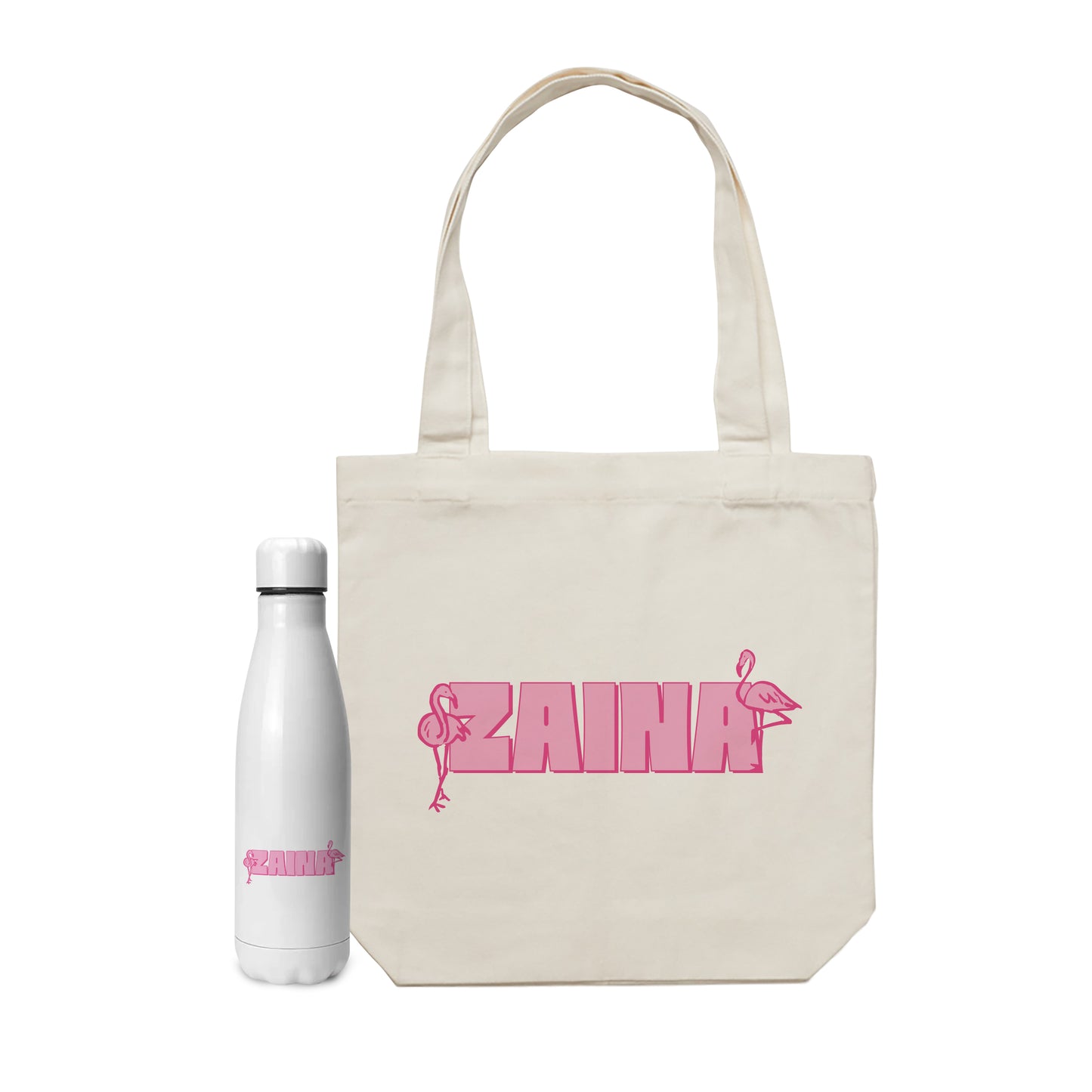 Tote bag & Bottle Gift Set D697