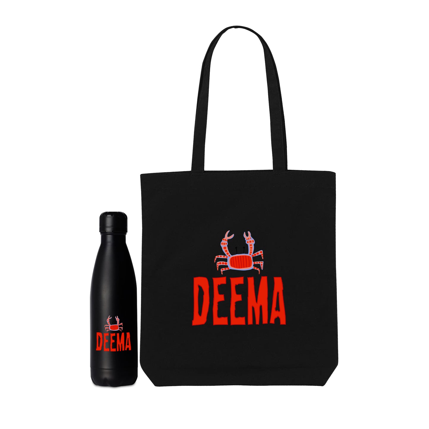 Tote bag & Bottle Gift Set D698