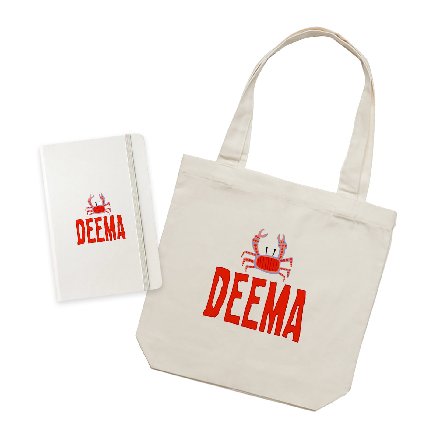 Tote bag & Notebook Gift Set D698