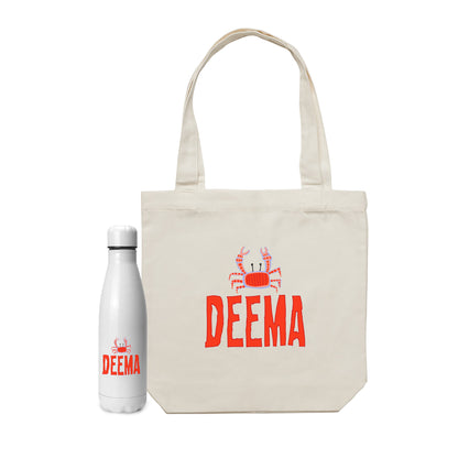 Tote bag & Bottle Gift Set D698