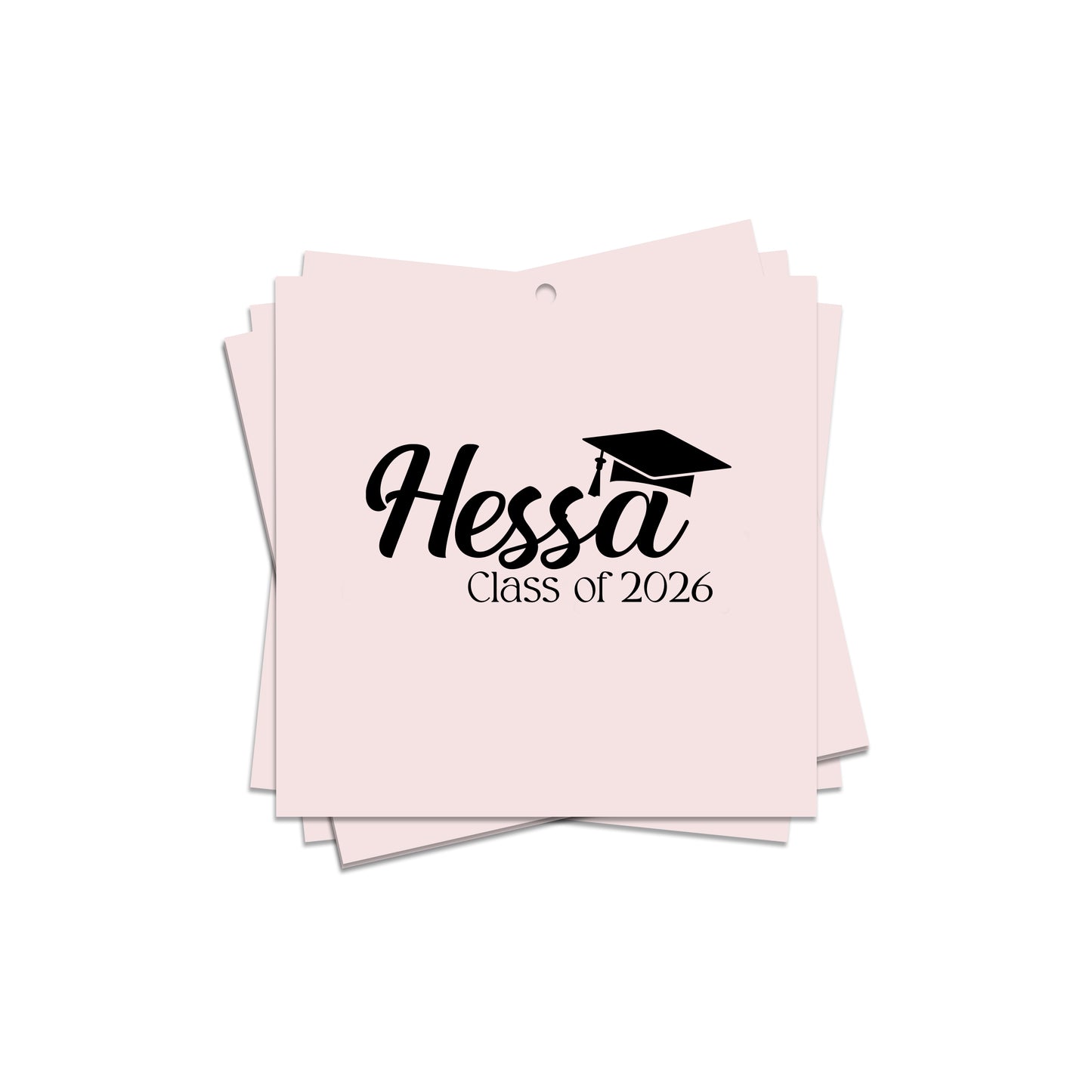 Square Graduation Cards / Stickers D04