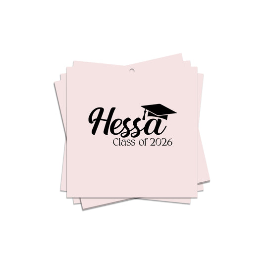 Square Graduation Cards / Stickers D04