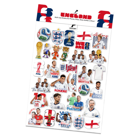 England Sticker Pack