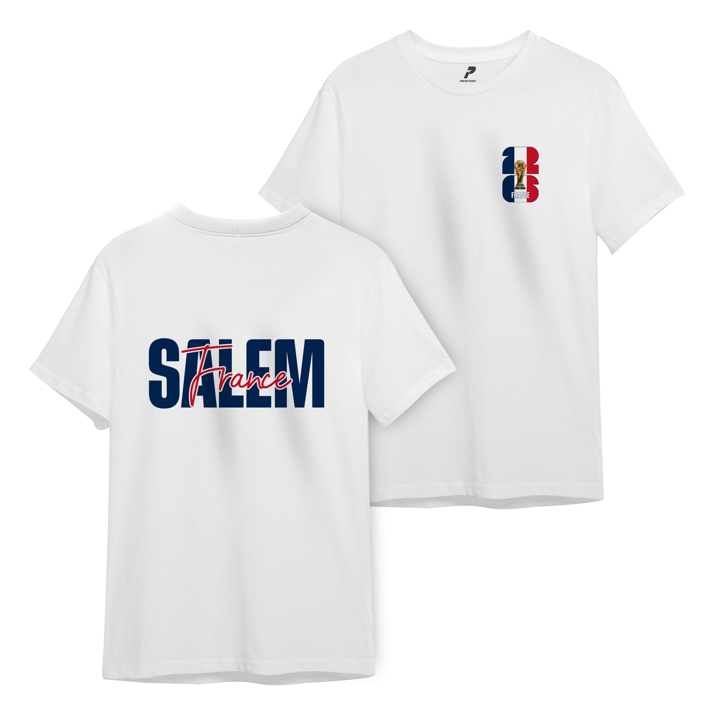 France Customized T-Shirt WCD01