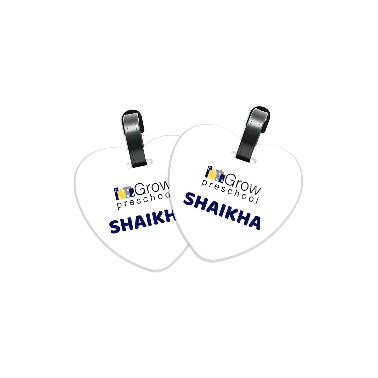 Grow Pre-School Logo Tags