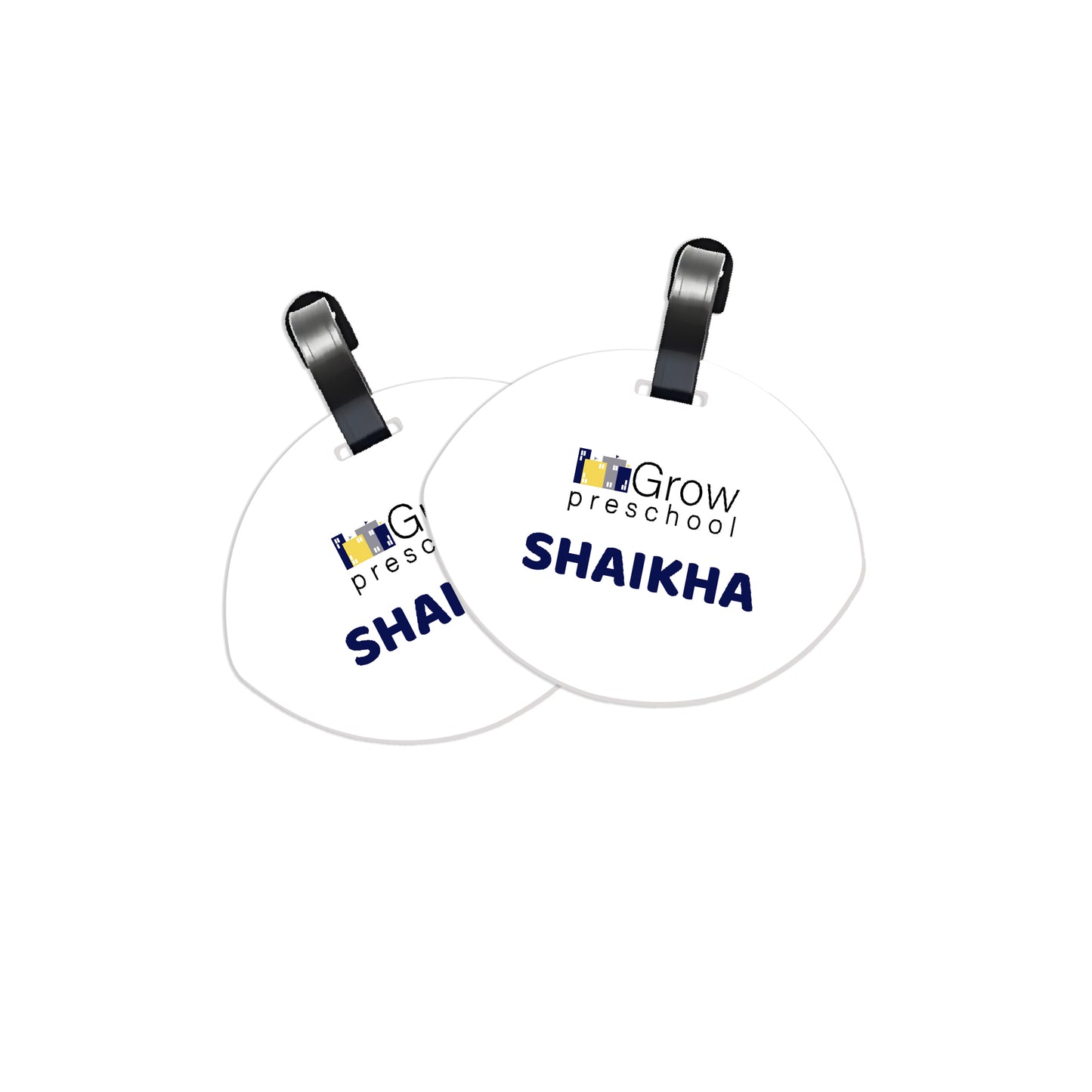 Grow Pre-School Logo Tags