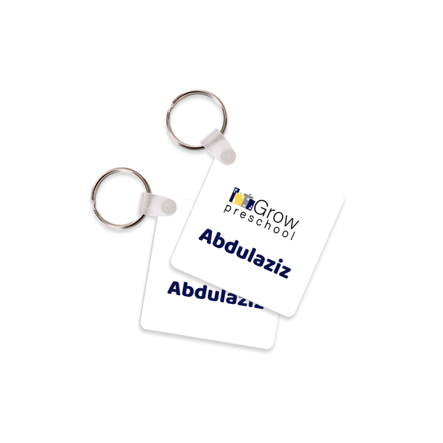 Grow Pre-School Logo Tags