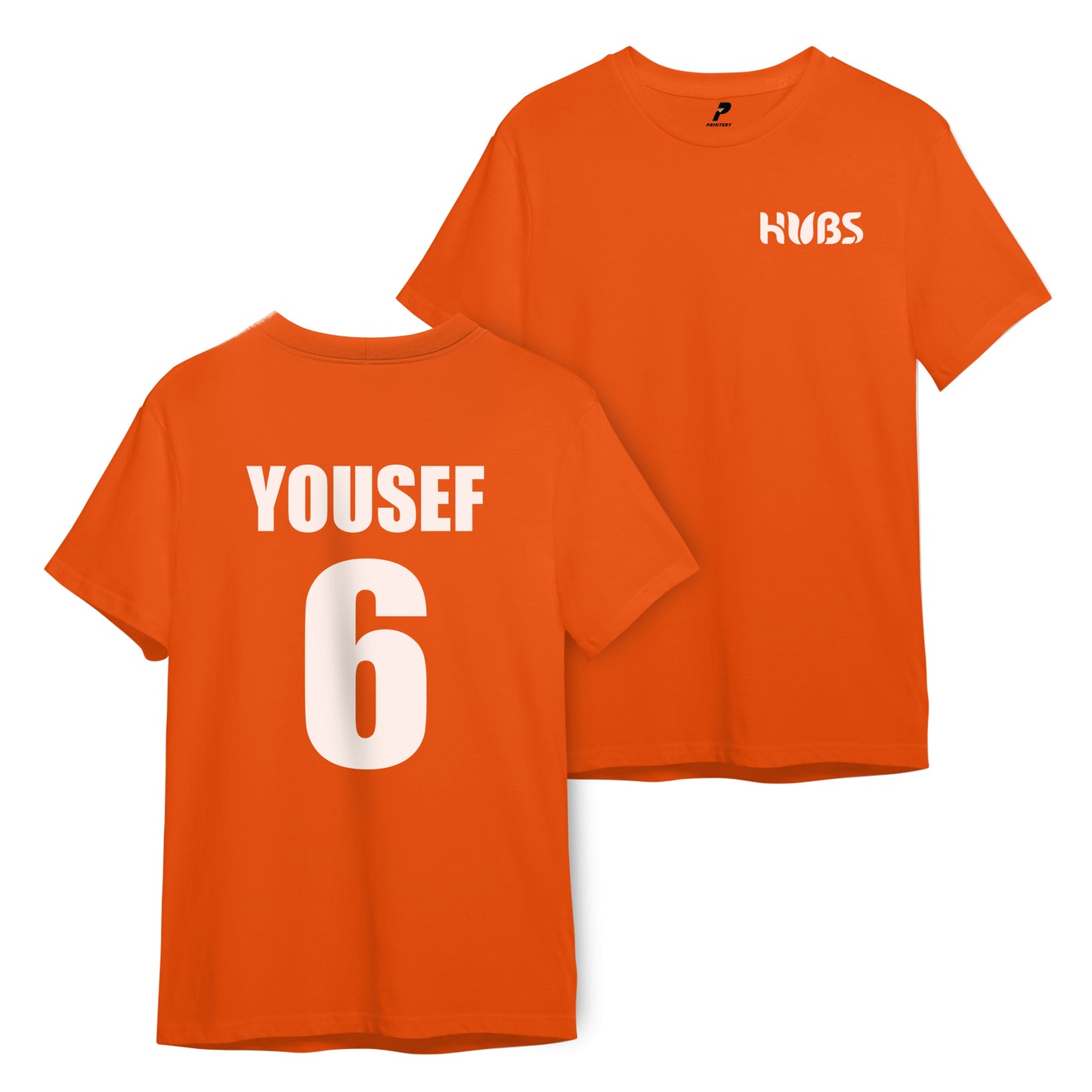 HUBS Sports Day Orange T-Shirt