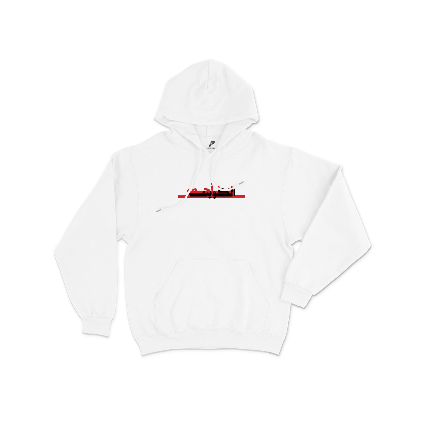 Kuwait Hoodie 07 خط أحمر