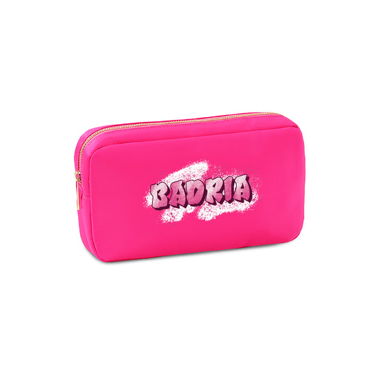Hot Pink School Pouches 2025 - Graffiti