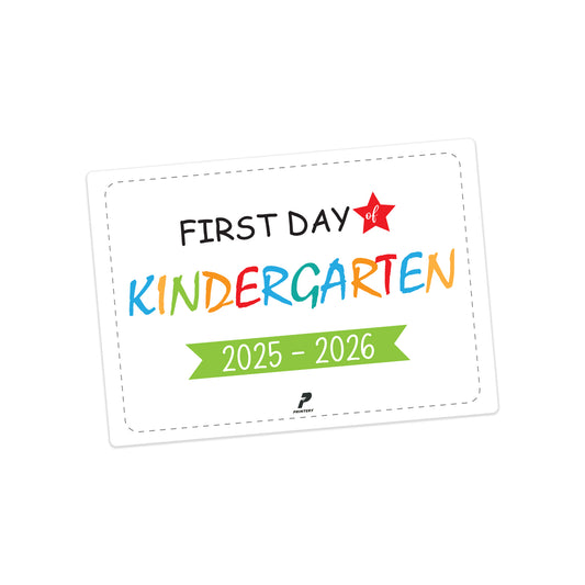 Grade Photo Card - Kindergarten