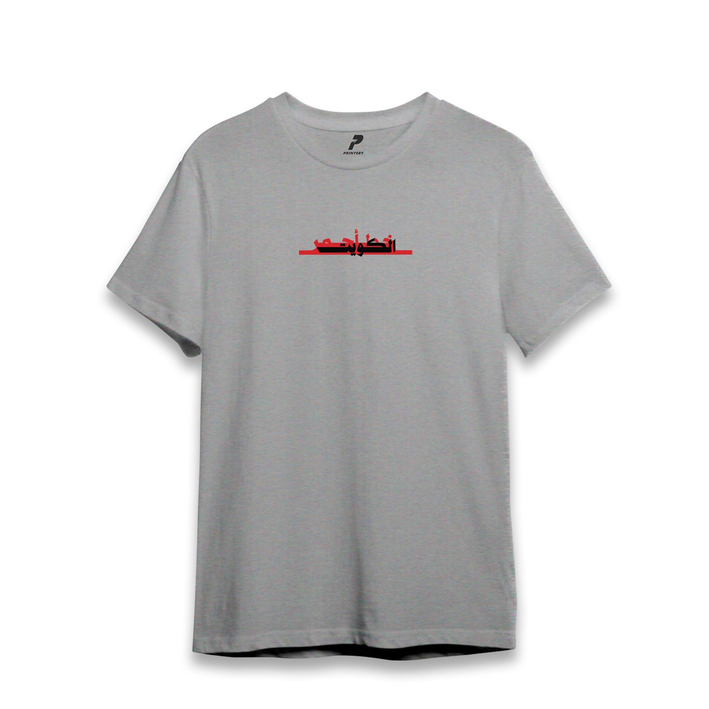 Kuwait T-Shirt 07 خط أحمر