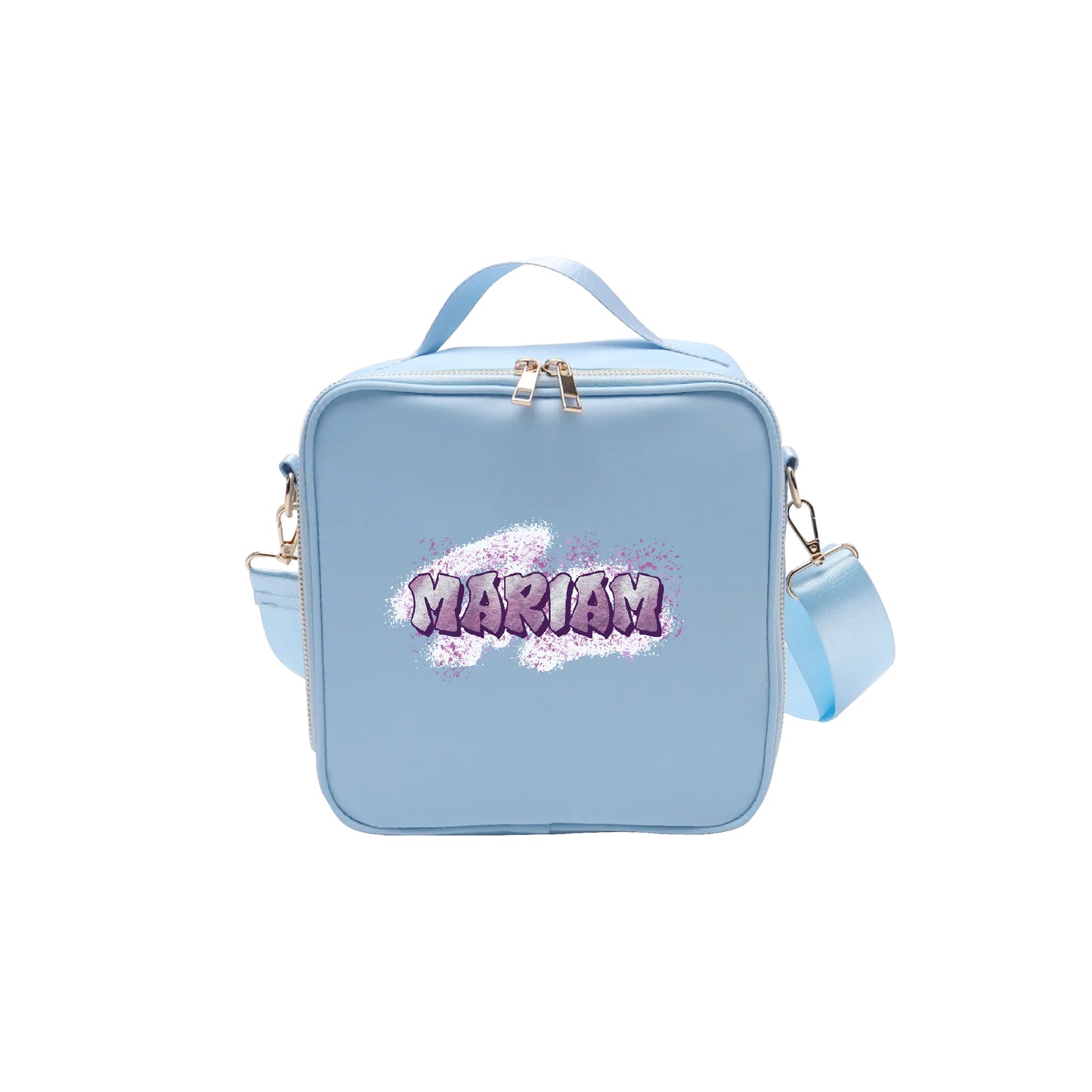 Blue School Lunch bag 2025 - Graffiti