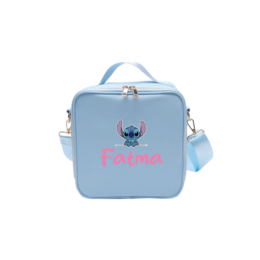 Blue School Lunch bag 2025 - Stitch