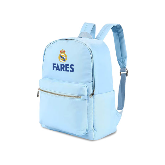 Blue School Backpack 2025 - Real Madrid