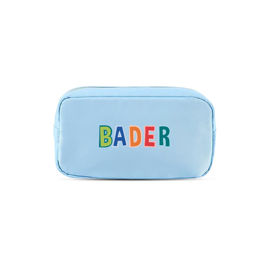Blue School Pouches 2025 - Letter Design