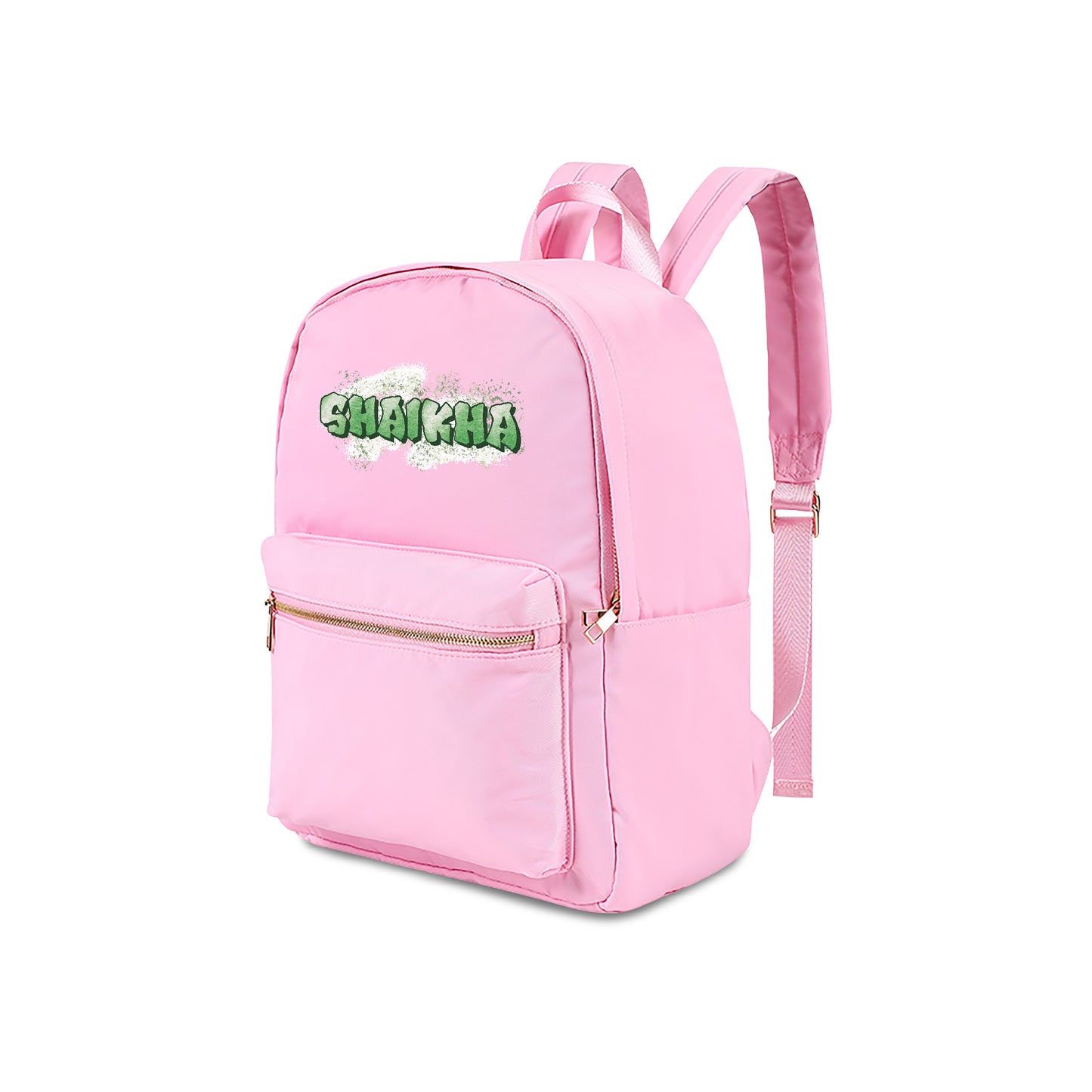Pink School Backpack 2025 - Graffiti