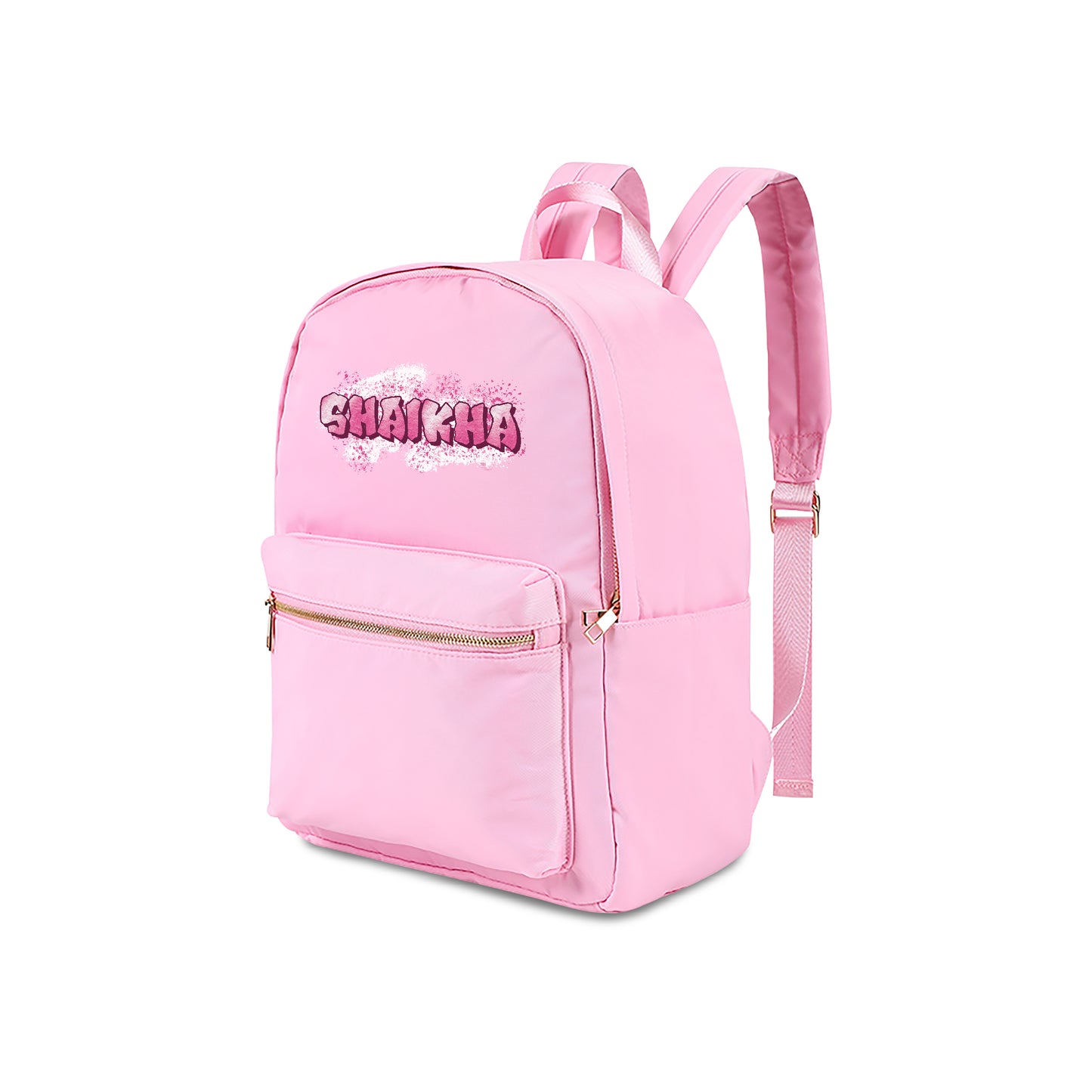 Pink School Backpack 2025 - Graffiti