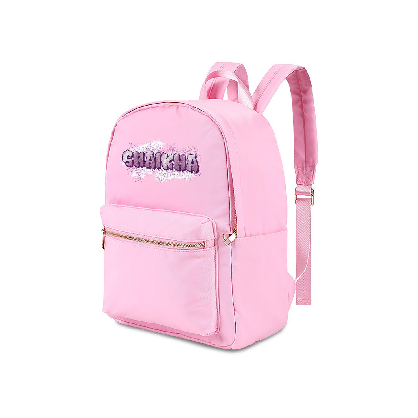 Pink School Backpack 2025 - Graffiti