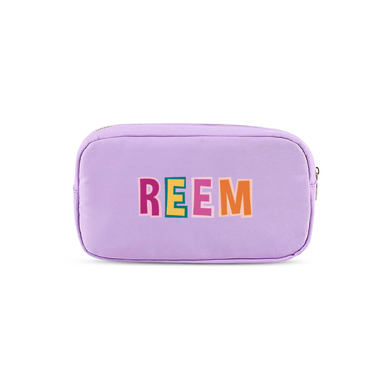 Purple School Pouches 2025 - Letter Design Success
