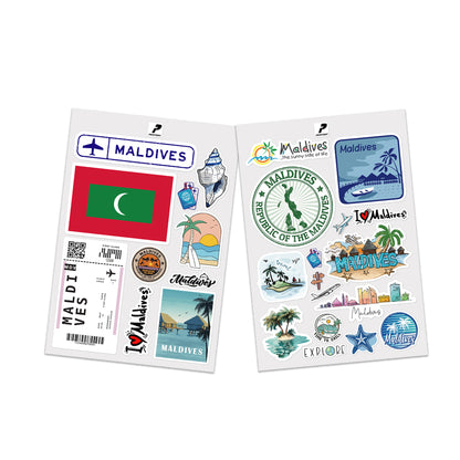 Traveling Stickers - Maldives