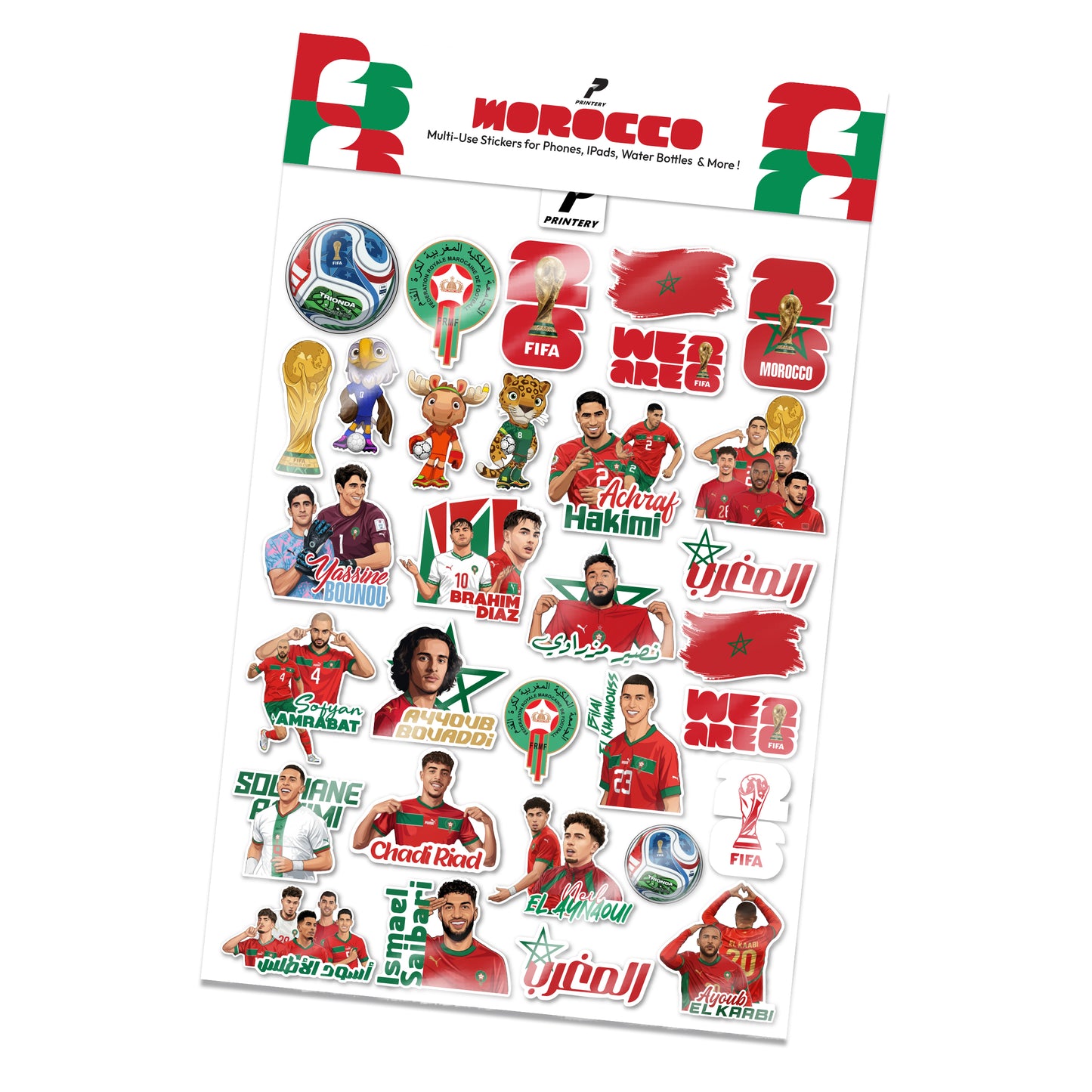 Morocco Sticker Pack