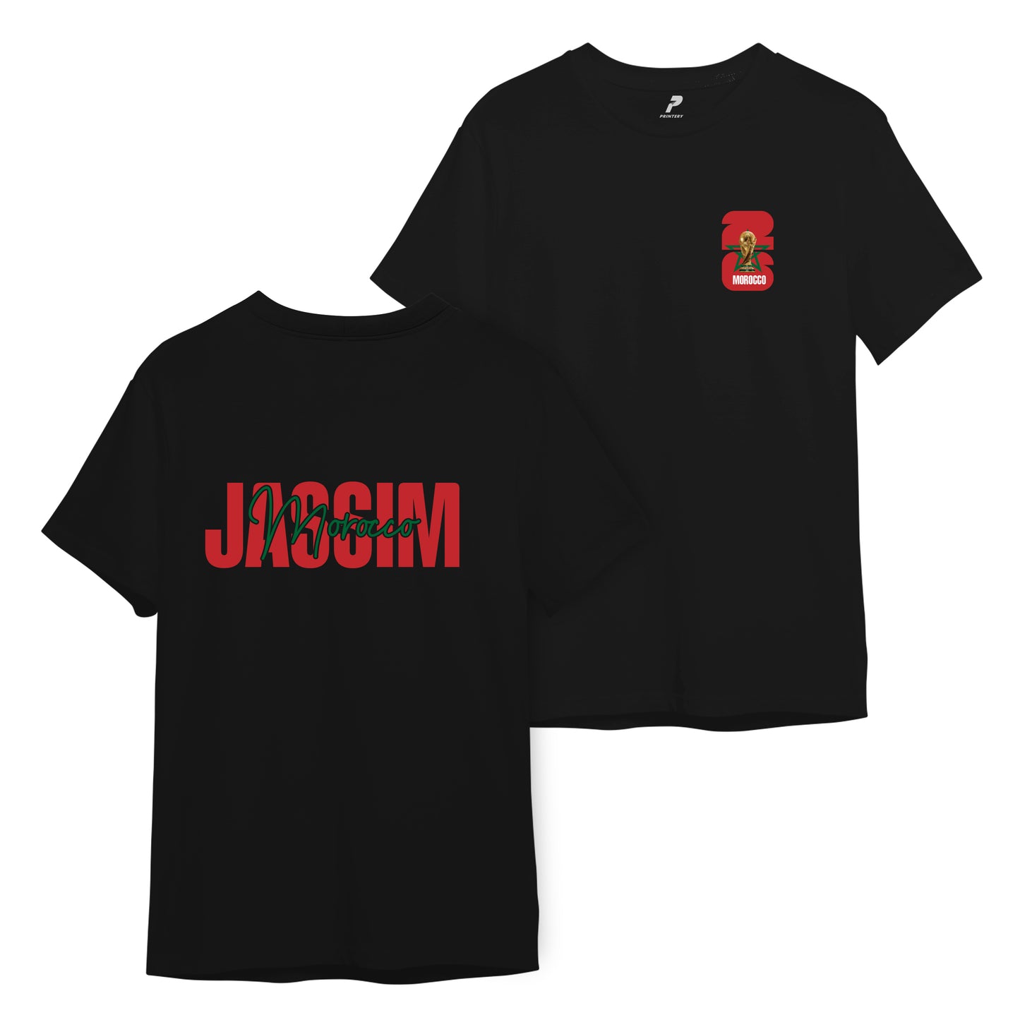 Morocco Customized T-Shirt WCD01