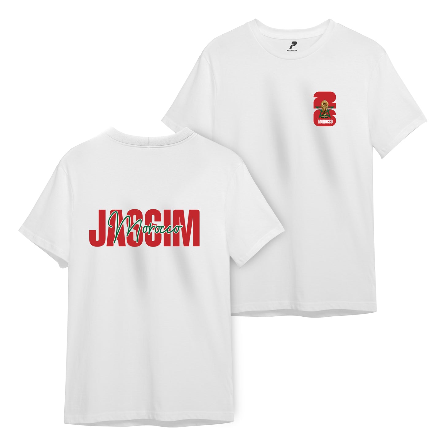 Morocco Customized T-Shirt WCD01