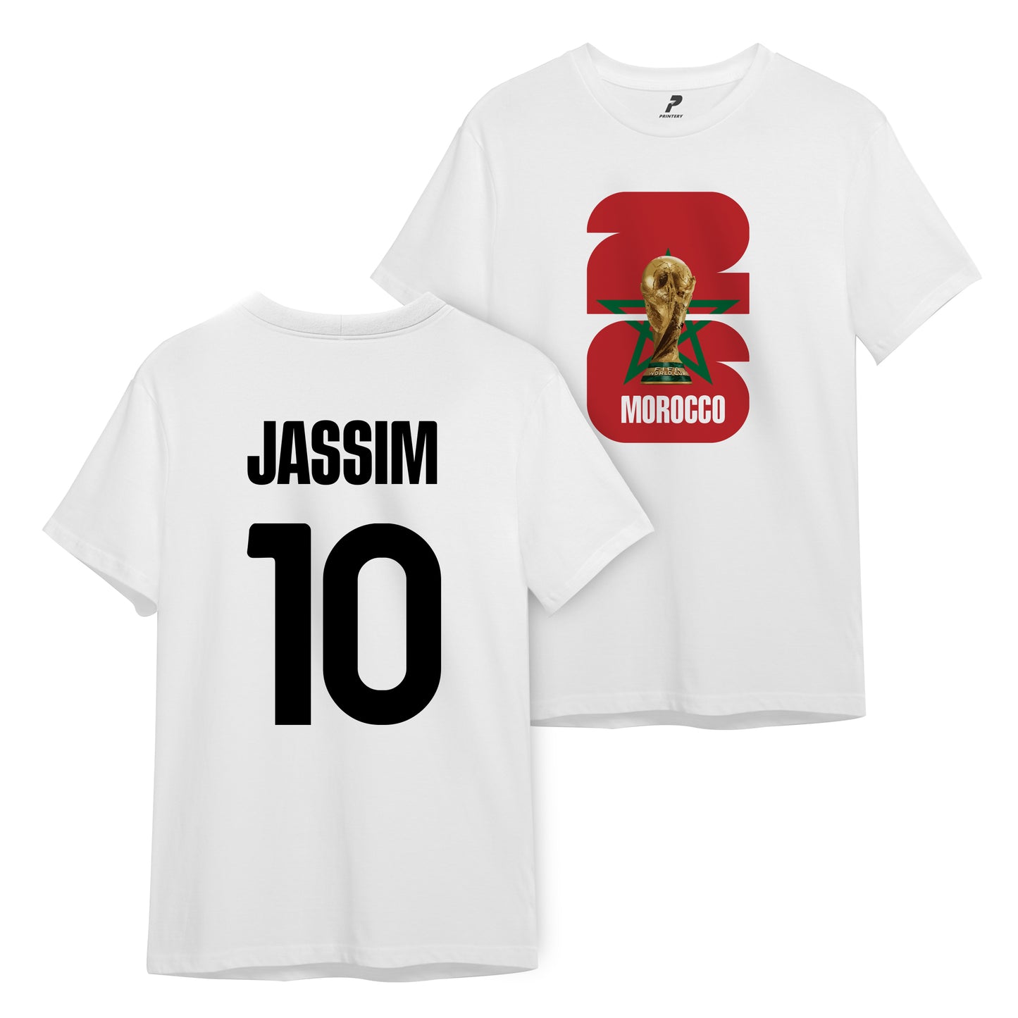 Morocco Customized T-Shirt WCD02