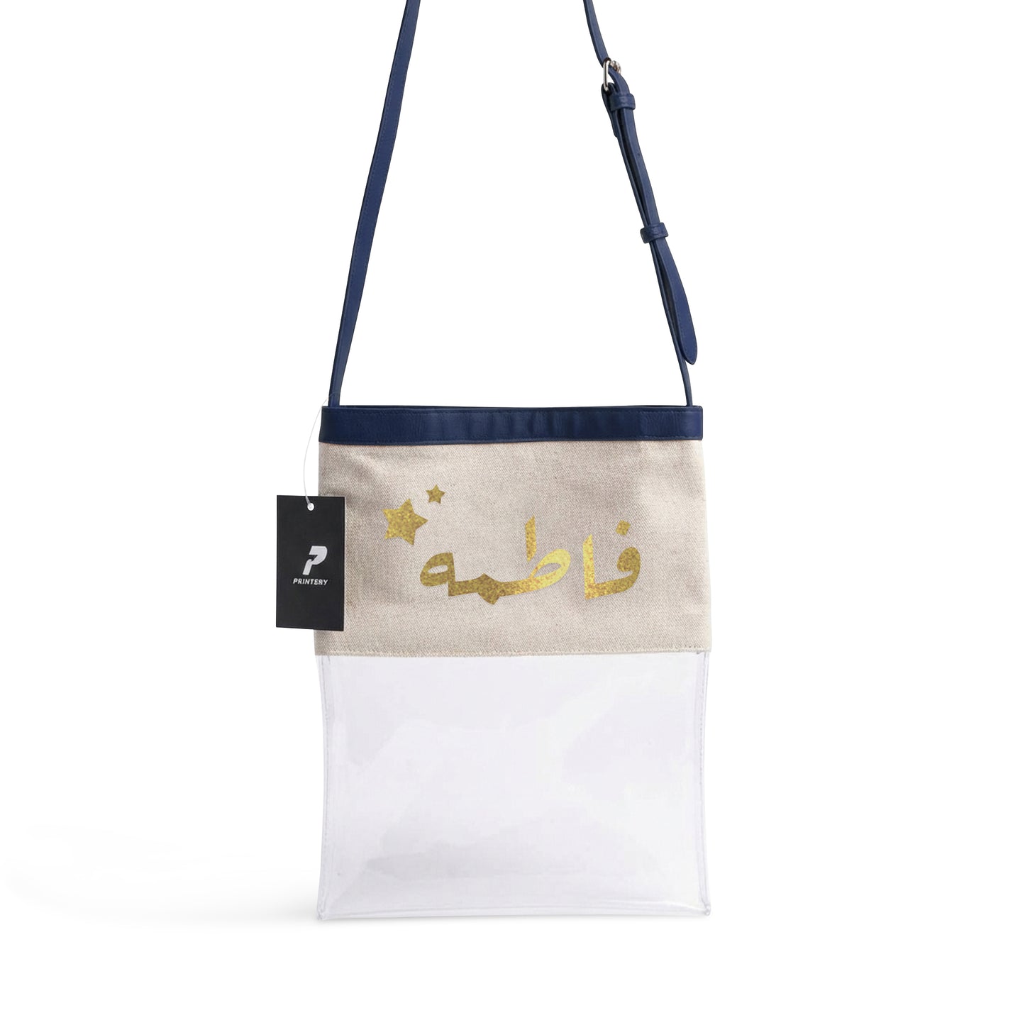 Gergean Leather Rectangle Cross Bag RD13 - Golden