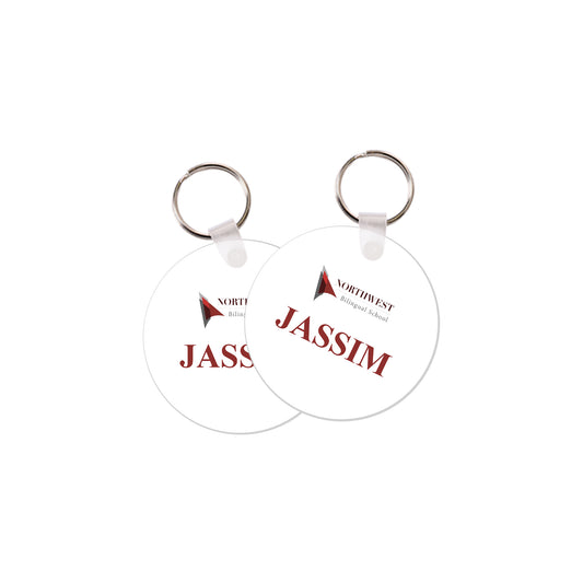 Northwest Bilingual School Logo Tags