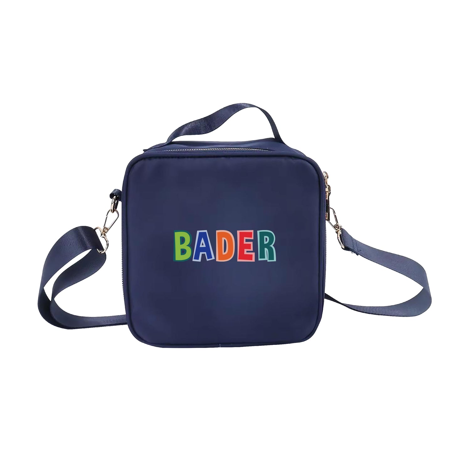 Navy Blue Color School Lunch bag 2025 - Letter Design